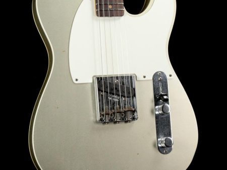 Fender Custom Shop  59 Esquire Custom Journeyman Relic Aged Inca Silver Online Hot Sale