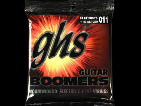 GHS Boomers Electric Strings (Medium 11-50) Online Hot Sale