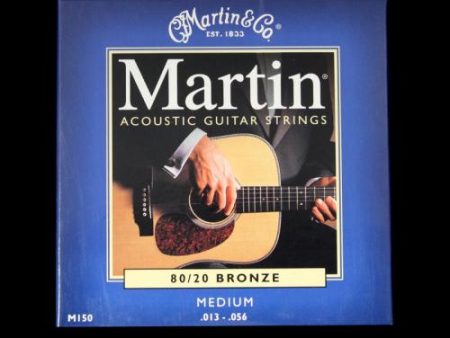 Martin 80 20 Bronze Acoustic Strings (Medium 13-56) Fashion