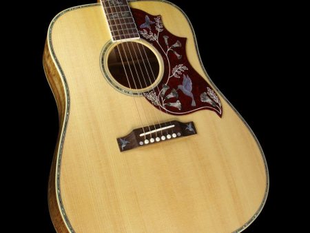 Gibson Montana Limited Edition Hummingbird Custom Koa Acoustic Guitar Antique Natural Hot on Sale