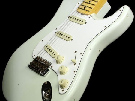 Fender Custom Shop Time Machine 1970 Stratocaster Relic Electric Guitar Olympic White Online now