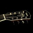 Taylor Custom Shop Grand Symphony Baritone 8-String Acoustic-Electric Guitar Sitka Spruce and Flame Maple Charcoal Black Supply