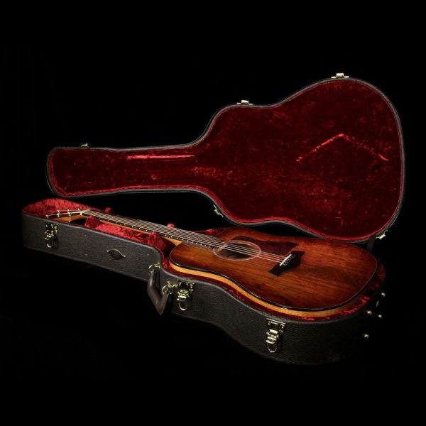 Taylor 220ce-K Deluxe Koa Dreadnought Acoustic Guitar Edgeburst Online Sale