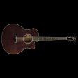 Taylor Custom Shop Grand Symphony Baritone 8-String Acoustic-Electric Guitar Sitka Spruce and Flame Maple Charcoal Black Supply