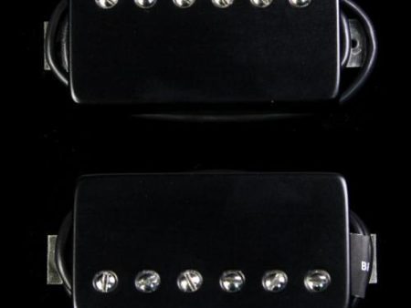 Bare Knuckle Cold Sweat Humbucker Pickup Set Black Covers on Sale