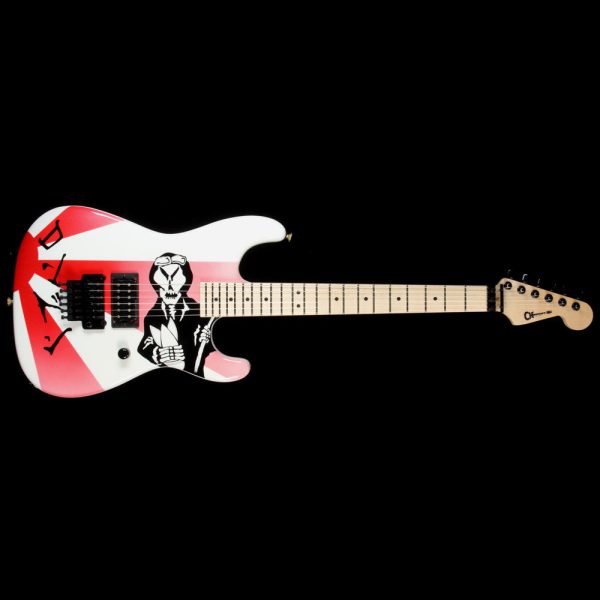 Used Charvel Custom Shop Warren DeMartini San Dimas Electric Guitar Bomber Graphic Fashion