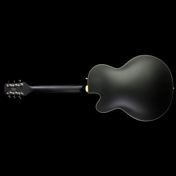 Gretsch G100BKCE Synchromatic Archtop Flat Black Online Sale