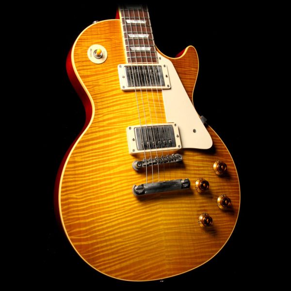 Used 1998 Gibson Custom 1958 Les Paul Reissue Electric Guitar Lemonburst Online