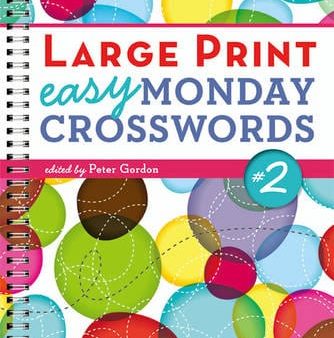 Peter Gordon: Large Print Easy Monday Crosswords #2 [2013] Discount