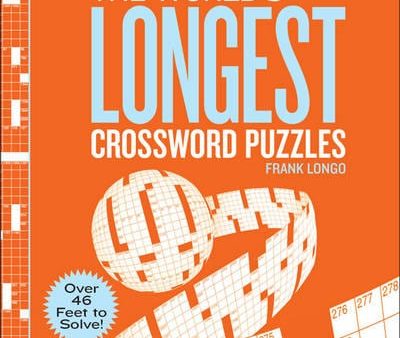 Frank Longo: WORLDS LONGEST CROSSWORD PUZZLES Z16 [2015] hardback Fashion