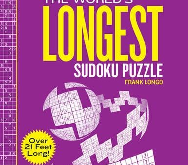 Frank Longo: WORLDS LONGEST SUDOKU PUZZLE Z16 [2015] hardback For Discount